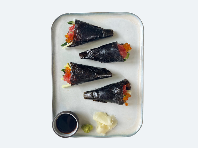Bluefin Tuna Temaki (hand roll)