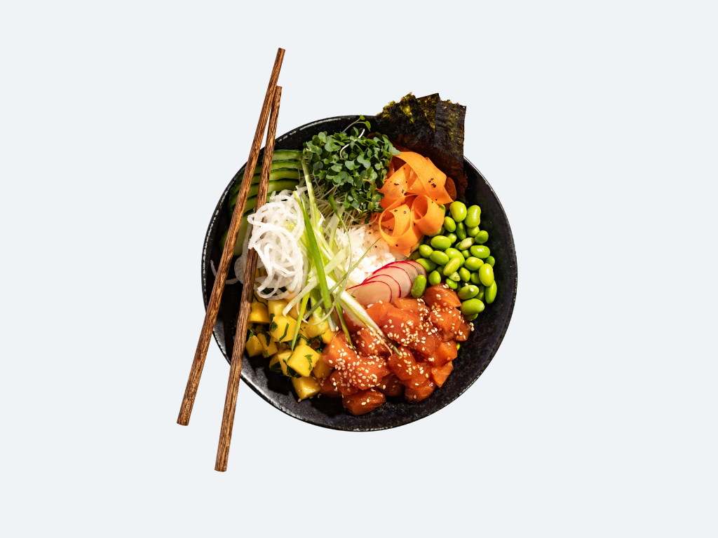 Spicy Loch Duart Salmon Poke Bowl